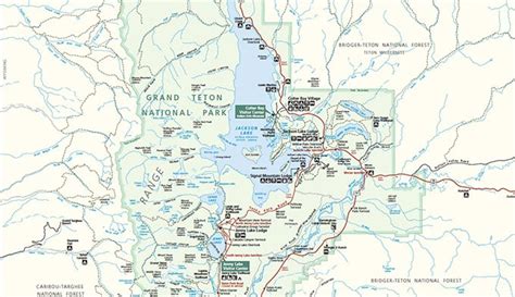 Official Grand Teton National Park Map Pdf