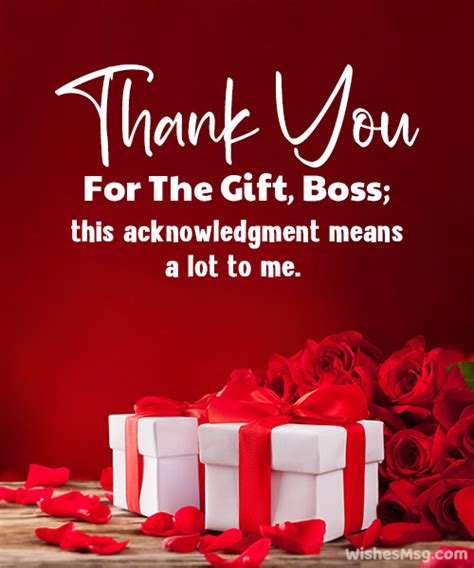 Thank You Messages For Boss Appreciation Quotes