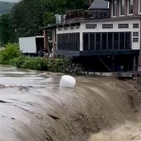 water still rising as vermont reels from flash floods the new york times