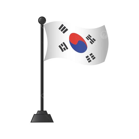 South Korea Flag South Korea Flag South Png And Vector With