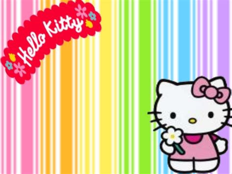Rainbow Hello Kitty Wallpaper Wallpapersafari