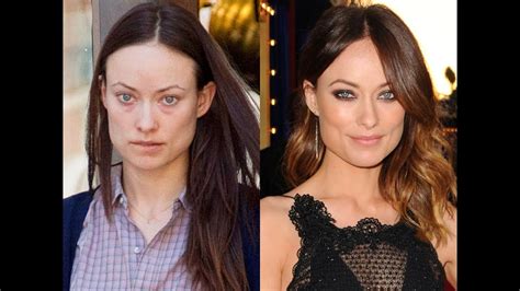 celebrities before and after without makeup wavy haircut