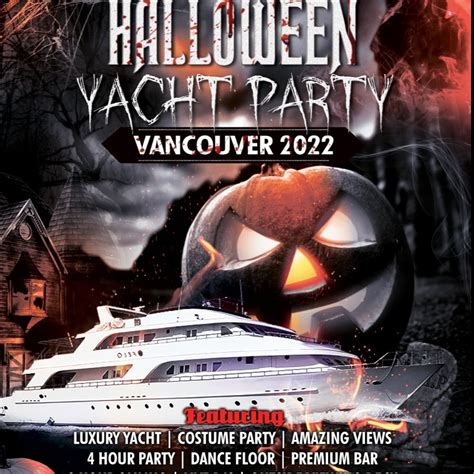 Halloween Yacht Party Vancouver 2022
