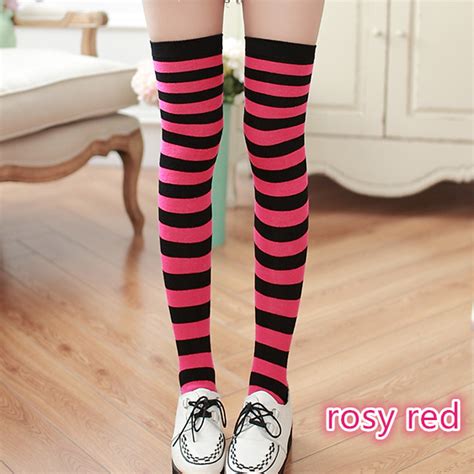Japanese Anime Cosplay Striped Tights · Sanrense · Online Store Powered By Storenvy