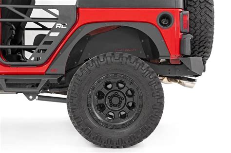 Rough Country Jeep Front And Rear Fender Delete Kit 07 18 Wrangler Jk