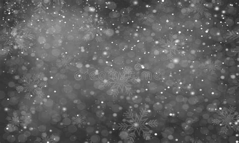 Christmas Snowflake Glitter Background Stock Illustration