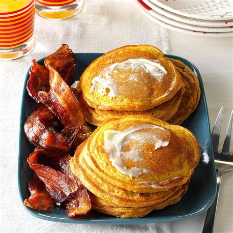Fluffy Pumpkin Pancakes Recipe Taste Of Home