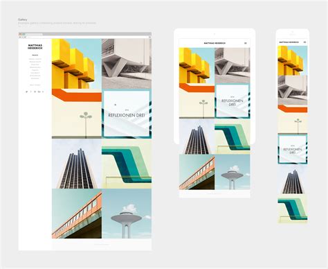 Adobe Portfolio Layouts — By Andrew Couldwell