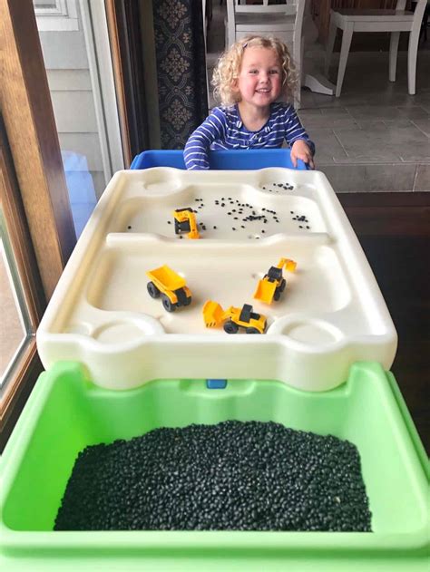 Awesome Toddler Sensory Activity Table! - Toddler Approved
