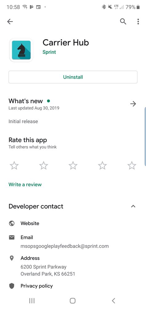 Android technology stack in 2020. Sprint Carrier Hub App? Any idea what this is? Says intial ...