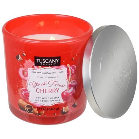 Tuscany™ Limited Edition Black Forest Cherry Scented Jar Candle 12 Oz Kroger