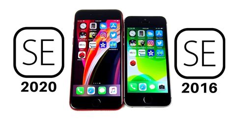 Still great, one year later. iPhone SE 2020 vs iPhone SE 2016 Speed Test! - YouTube