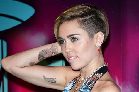 The Cpuchipz Tattoo Ideas Miley Cyrus Tattoos Photos