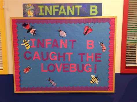 February Bulletin Board Infants Infant Activities Infant Classroom