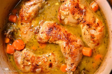 A great bonus is that most of these recipes can be on your dinner table in just 45 minutes or less. Braised Chicken Thighs - A Southern Soul