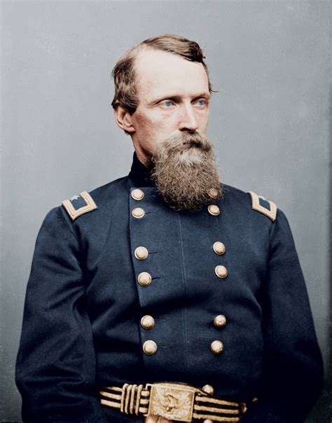 Major General Of The Union Army David B Birney Colorized Photo