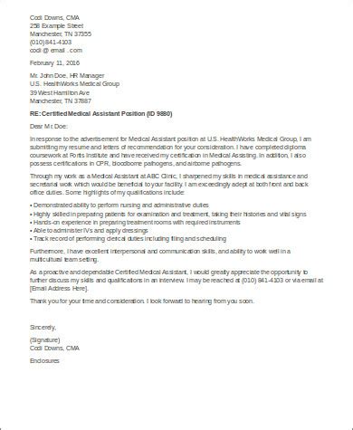 We did not find results for: FREE 8+ Sample Cover Letter for Medical Assistant in MS Word