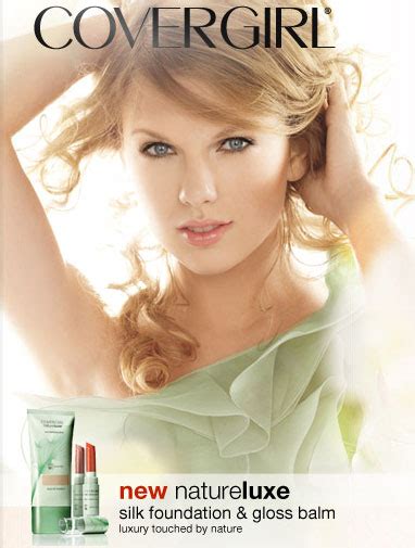 Taylor Swift Singer Covergirl Celebrity Endorsements Celebrity Advertisements Celebrity