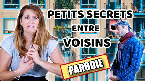 Petits SECRETS entre VOISINS Parodie Angie la Crazy Série YouTube