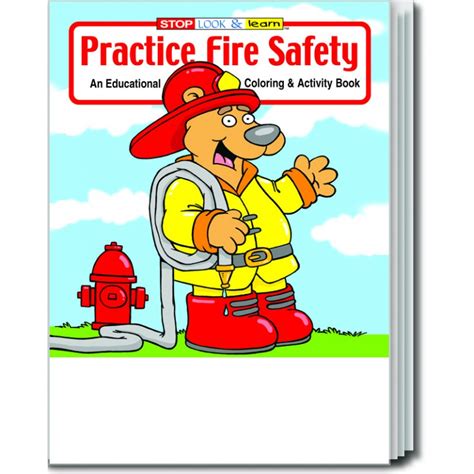 Practice Fire Safety Coloring And Activity Book