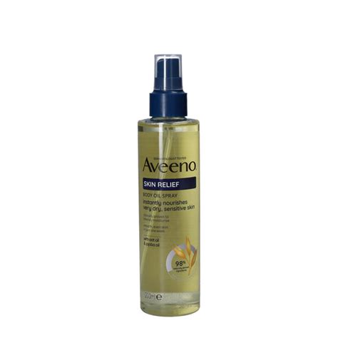 Aveeno Skin Relief Body Oil Spray 200 Ml Køb På Dinapotekerdk