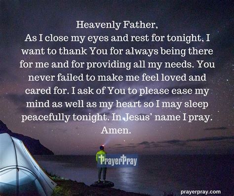 Whether you're looking for prayers about. A Prayer Before Going To Sleep | Night prayer, Good night ...