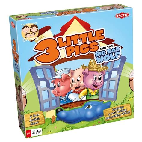 3 Little Pigs Board Game At Mighty Ape Australia