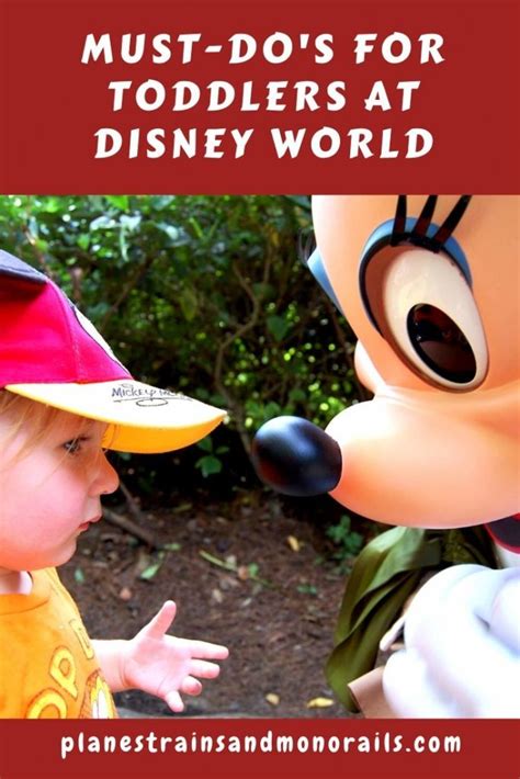 Disney World With Toddlers The Must Dos · Planes Trains And Monorails