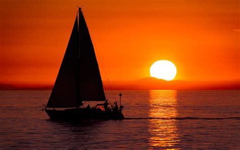 Sailboat Sunset Photograph By Alexis Birkill Pixels