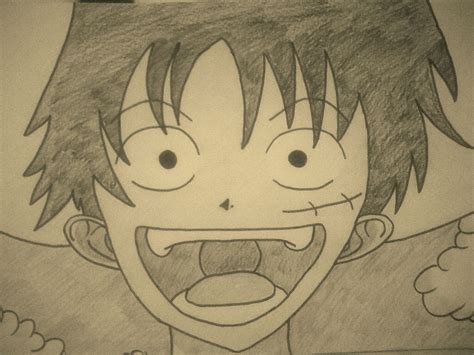 Pequeños Dibujos Luffy De One Piece