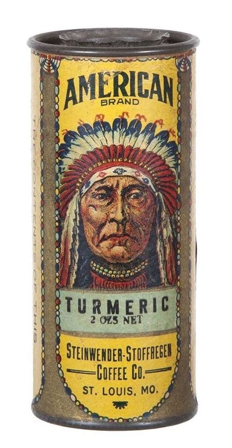 Check spelling or type a new query. American Brand Turmeric tin | Vintage tins, Vintage ...