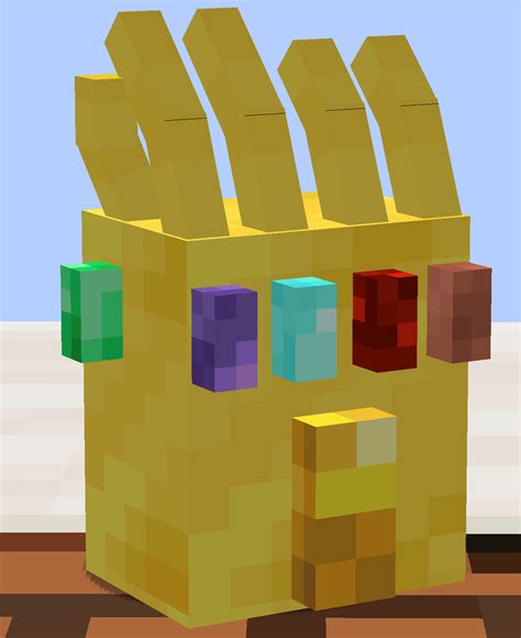 The Infinity Gauntlet In Minecraft This Is My First Big Datapack And