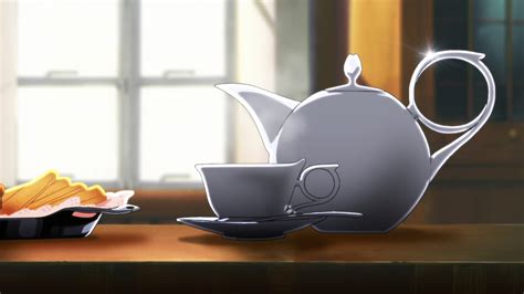 The Collection Of Tea Sets From The Anime Kon