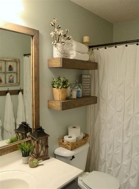 Cut the plywood for the shelves and install it on the shelving. 20 Fabulous Bathroom Style Designs with Floating Wall ...