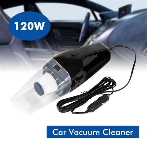 new 4800pa handheld 12v 120w strong suction vacuum cleaner for car wetanddry dual use car