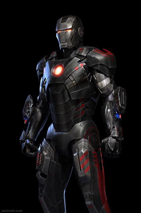 25 Gambar Desain Karakter Robot Masa Depan 3d PhotoShop - Update Area