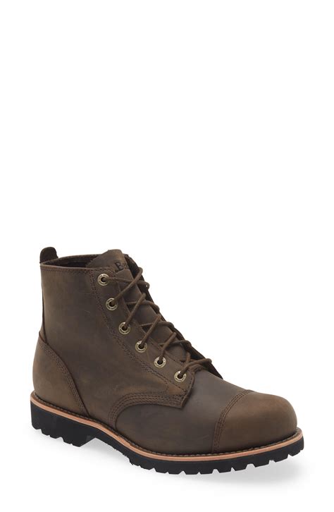 L.L. Bean Bucksport Work Cap Toe Waterproof Boot in Brown for Men | Lyst