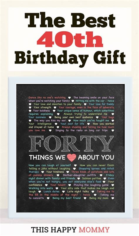Things We Love About You Ts Chalkboard Art Best Diy Birthday