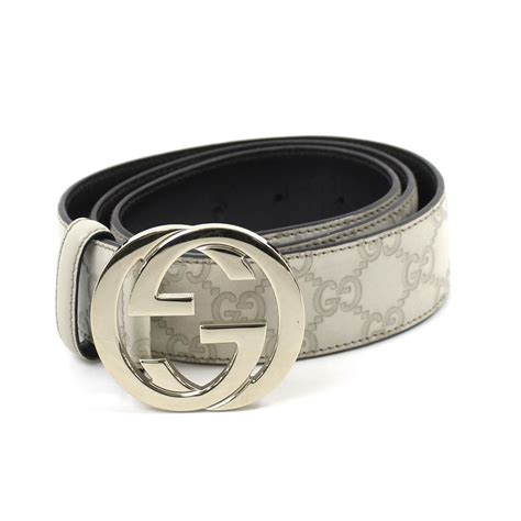 Gucci White Belt Mens Nar Media Kit