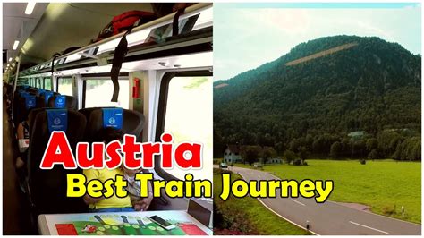 Most Scenic Train Trip Across Austrian Alps 🇦🇹 Salzburg To Innsbruck