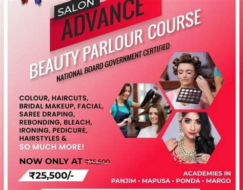 10 To 1 Or 130 To 5 Beauty Parlour Courses At Rs 25500month In Mapusa