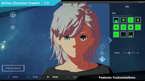 Anime Character Creator in Blueprints - UE Marketplace
