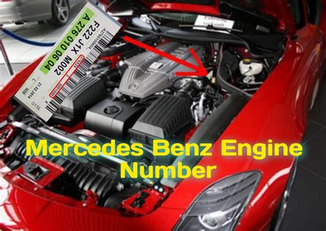 Mercedes Benz Engine Number Cariffy
