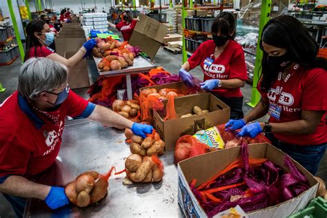Food Banks Strained During Covid 19 Pandemic Time