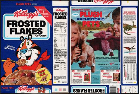 An Advertisement For Frosted Flakes With The Same Character As Pluto