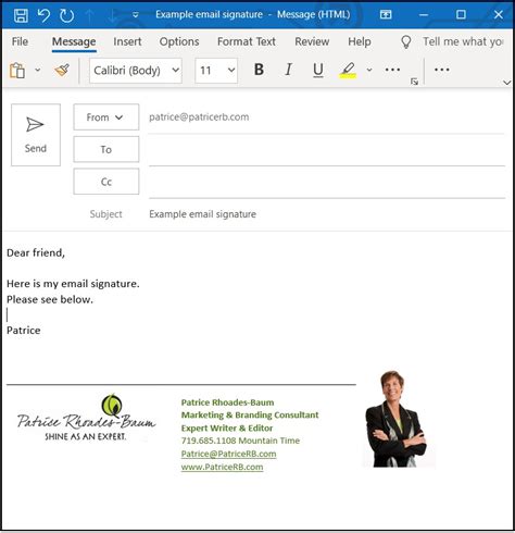 How To Create An Email Signature 5 Tips To Create A Professional