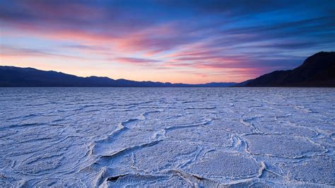 Nature Ice Landscape Frost Sunset Hill Wallpapers Hd