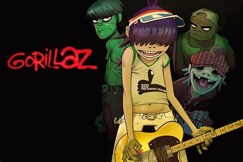 Gorillaz Characters Poster - My Hot Posters