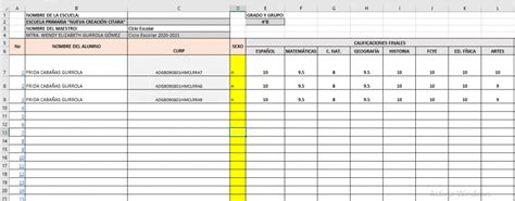 Generador De Fichas Descriptivas En Excel