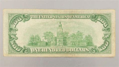 1934 One Hundred Dollar Bill Dallas Texas Mint